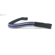 Royal Blue Double Crystal Browband