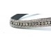 Silver Crystal Double Crystal Browband