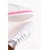 Paradise White Pink Leather Sneaker